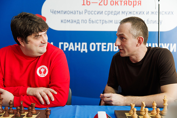 Фотография с командного чемпионата России по блицу